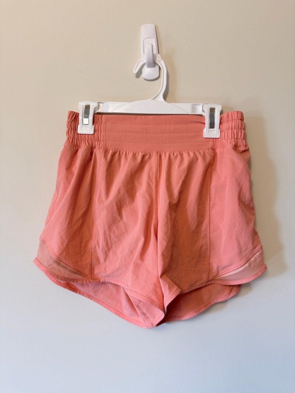 lululemon athletica Coral/Salmon Women's Athletic Shorts